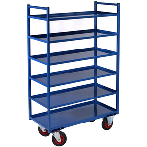 SERVANTE TOLE REBO.400KG 950X450 6 PLAT BL