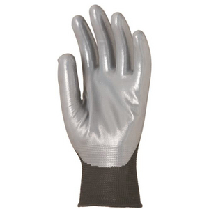 GANT ENDUIT NITRILE GRIS T.10 JAUGE 13 TRICOT POLYESTER