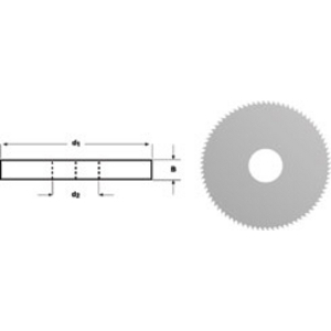 Metal slitting  80.0 mmx0.5 mm DIN 1837