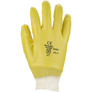ASA-03400V-08 03400V Nitrilhandschuh vollbeschichtet gelb Gr. 8