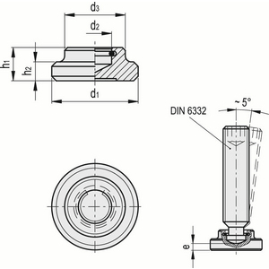 GN.11921-SPINTORE CON ANELLO ELASTICO ACCIAIO DIN 6311-20-S