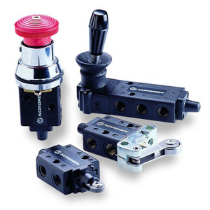DISTRIBUTEUR A TIROIR 5/2 G 1/8 BOUTON RESSORT