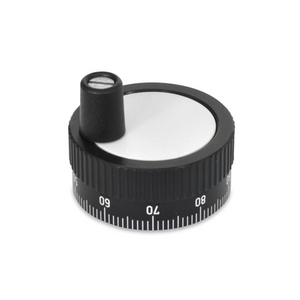 GN736.1-62-Z10-A-S Zustellrad mit Standard-Skala