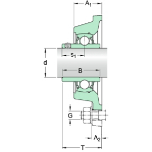 PALIER FY 3/4 TF/VA228 SKF