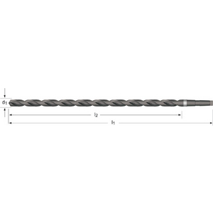 A34516.0 Spiralbohrer 16 HSS DIN1870/1N extra lang 118° 10xD