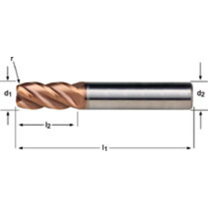 End Mill 8.0XR1.0
