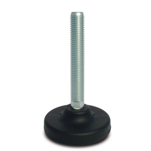 PIEDINO D. 125 FISSO FERRO/P M24X125 12898
