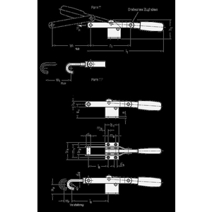 GN850-300-TF Verschluss-Spanner