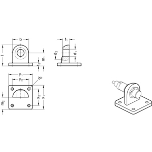 GN272.4-B30-40-SW Sensorhalter