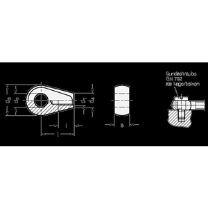 GN444.2-M6-8 Augenmutter