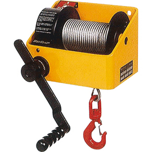 TREUIL MANUEL VIS SS FIN MANIBOX CHASSIS PEINT 500KG CAP.18M