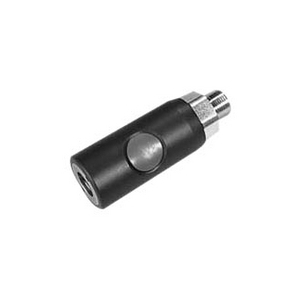 COUPLEUR AIR ISOB8 INOX/PL A-R BOUTON PS12 M1/2 CY