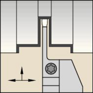 3650484-TOOLHOLDER MTC PT/PC LH INTEGRAL WMTSL2525M422