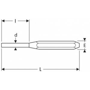 CHASSE GOUPILLES 1,5MM X 150MM (UC3)