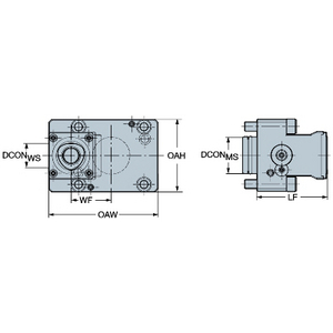 COROMANT OPSPANEENHEID C4-TLE-MZ68B