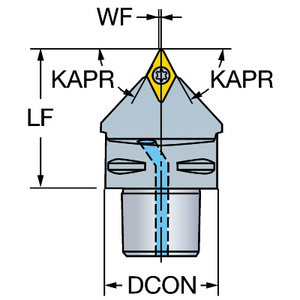 COROMANT COROTURN 107 SNIJ-UNIT DRAAIEN C4-SDNCN-00050-11
