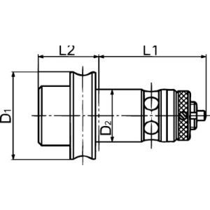 9957790095 Gewindebohrer-Einsatz GE26 MK1 Fahrion
