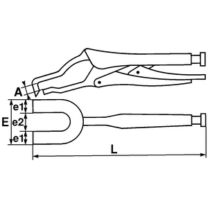 PINCE ETAU P/SOUDURES 218-28