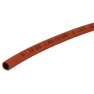 RUBBER GAS HOSE  DIAM.10X17