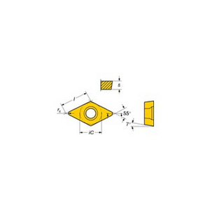 COROMANT COROTURN 107 WISSELPLAAT DCGX 07 02 04-AL H10