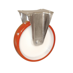 ROULETTE FIXE 400KG D.150MM ROUE POLYU MOYEU R.BILLES