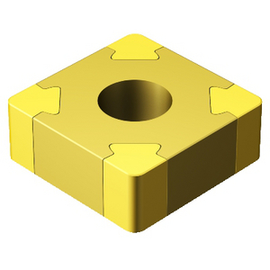COROMANT ISO DRAAIWISSELPLAAT SNGA120412S01030A 7015