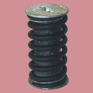 AMORTISSEUR METAL.V1B1115 14 A 20 DAN TARAUDAGE M8 H.59MM