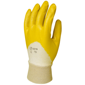 GANT NITRILE JAUNE DOS AERE T8 ECONOMIQUE UE10