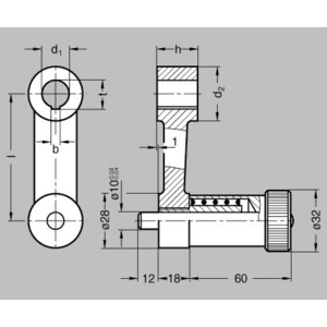 GN558-90-K18 Schaltkurbel