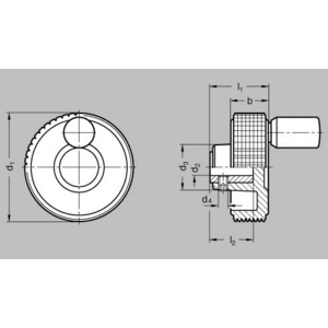 GN735-50-B6-D Zustellrad Elesa