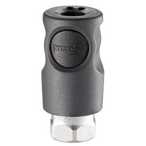 COUPLEUR AIR ISOC6 PLAST A-R BOUTON PS12 F1/2 SECURISE
