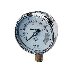 MANO BOITIER ACIER 100MM BAIN 1/2 NPT ACIER VTCAL 0/700 B/PSI
