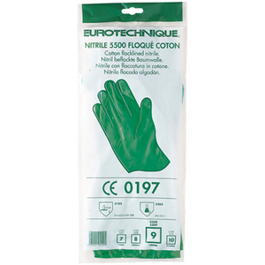 GANT NITRILE VERT 5500 T9-L EP. 0,46MM UE10