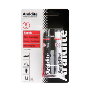 COLLE ARALDITE RAPIDE 2X15 ML UE 1