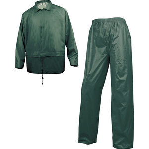 ENSEMBLE PLUIE EN400 VERT TM POLYAMIDE ENDUIT PVC