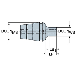 COROMANT ADAPTER ER -COROMILL 327 327-ER20-09-022