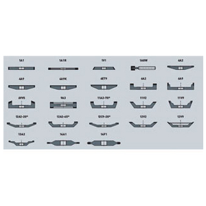 MEULE DIAMANT 2K6A2 125X10X2 ASD107 R50 B99 (STK) UE 1