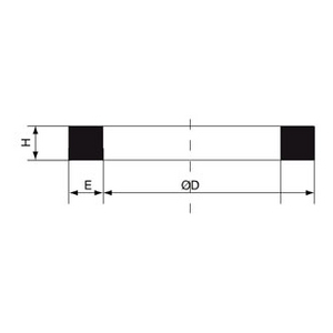 JOINT RACCORD SYMETRIQUE DN50-2' VITON/FPM MARRON UE10