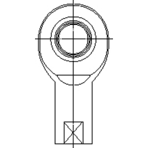 SKF SI 70 TXE-2LS STANGKOP FEMALE