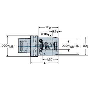 COROMANT CAPTO VERS COROCHUCK 930
