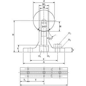 R-1050-116-00 Wellenunterstützung L=600mm