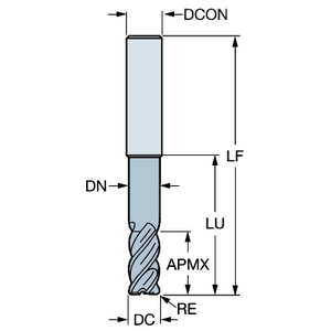 COROMANT COROMILL PLURA VINGERFREES R216.24-12050ECK26P 1620