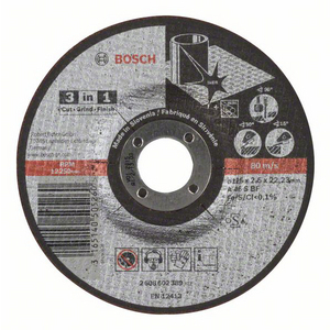 DISQUE 125X2,5MM INOX 3 EN DEPORTE