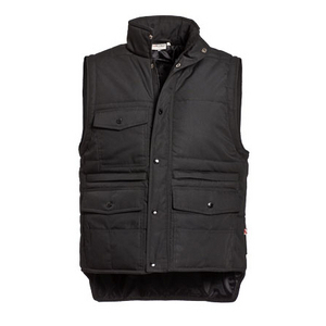 SANTINO BODYWARMER BOB ZWART MT L
