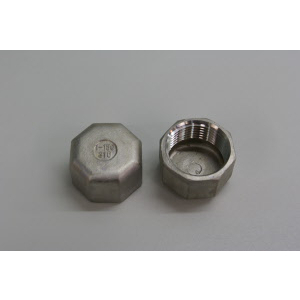 MECALINE RVS 316 ACHTKANT KAP 3"