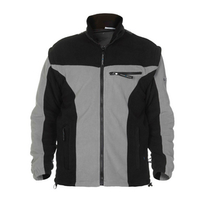 HYDROWEAR FLEECEJACK KINGSTON 04026015 ZWART/GRIJS MT L