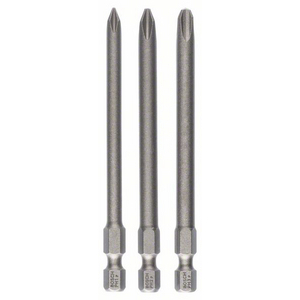 BOSCH SCHROEFBITSET PH1-PH2-PH3 89MM (PK=3ST) 2607001757