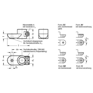 GN274-B40-MZ-2-BL Laschen-Klemmverbinder
