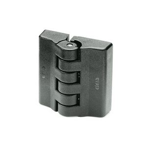 422114 - CERNIERA CON FERMO A 95° TECNOPOLIMERO BOCCOLE CON FORO FIL. CFA.49-F-B-M6