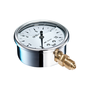 MANO BOITIER INOX 63MM BAIN 1/4 LB VERTICAL 0/4 BARS
